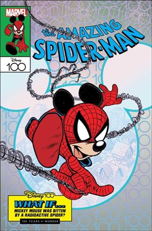 Amazing Spider-Man (2022) issue 35-C Claudio Sciarrone Disney100 Homage Cover