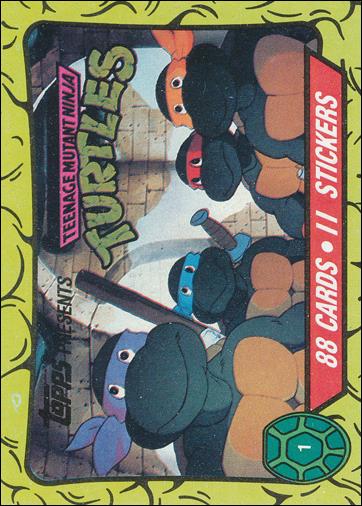 Teenage Mutant Ninja Turtles: Series 1 (Base Set) card 1 The Epic Begins