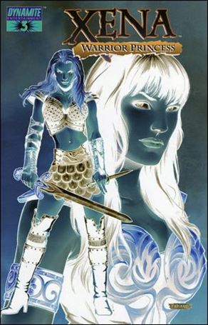 Xena (2006) issue 3-E Fabiano Neves 1:25 Negative Cover
