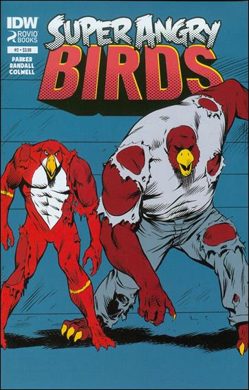 Super Angry Birds issue 2 Ron Randall Cover