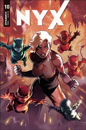 Nyx (2021) issue 10-B Fernando Dagnino Cover