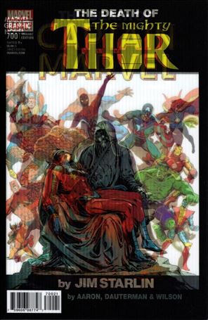 Mighty Thor (2016) issue 700-B Stephanie Hans Lenticular Homage Cover