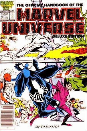 Official Handbook of the Marvel Universe (1985) issue 12-B Newsstand Edition