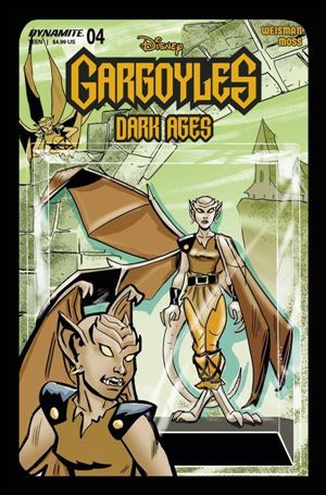 Gargoyles: Dark Ages issue 4-F Action Figure Cover