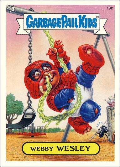 Garbage Pail Kids All-New Series 2 (Base Set)   card 19b Webby Wesley