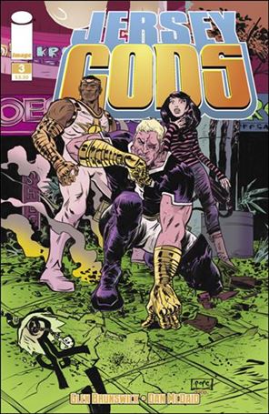 Jersey Gods issue 3 Paul Pope Cover