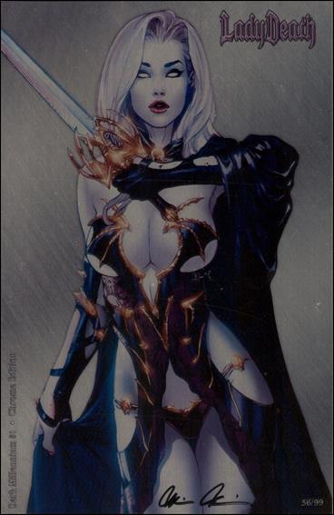Lady Death: Dark Millennium issue 1-W Chrome Edition 1/99