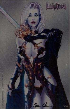 Lady Death: Dark Millennium issue 1-W Chrome Edition 1/99