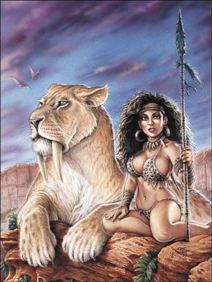 Cavewoman: Ankha's Revenge issue 1-G Greg Williams Virgin Cover, 1/550