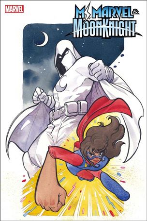 Ms. Marvel & Moon Knight issue 1-B Peach Momoko Cover