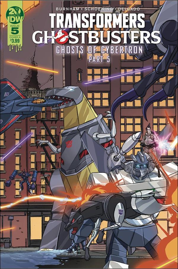 Transformers/Ghostbusters issue 5 Dan Schoening Connecting Cover