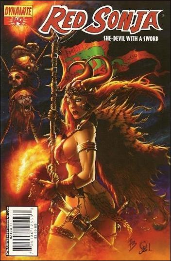 Red Sonja (2005) issue 49-C Adriano Batista 1:4 Cover