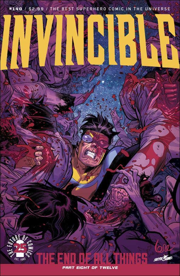 Invincible issue 140-B Lorenzo De Felici Cover
