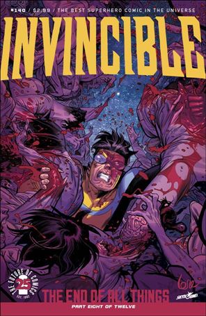 Invincible issue 140-B Lorenzo De Felici Cover