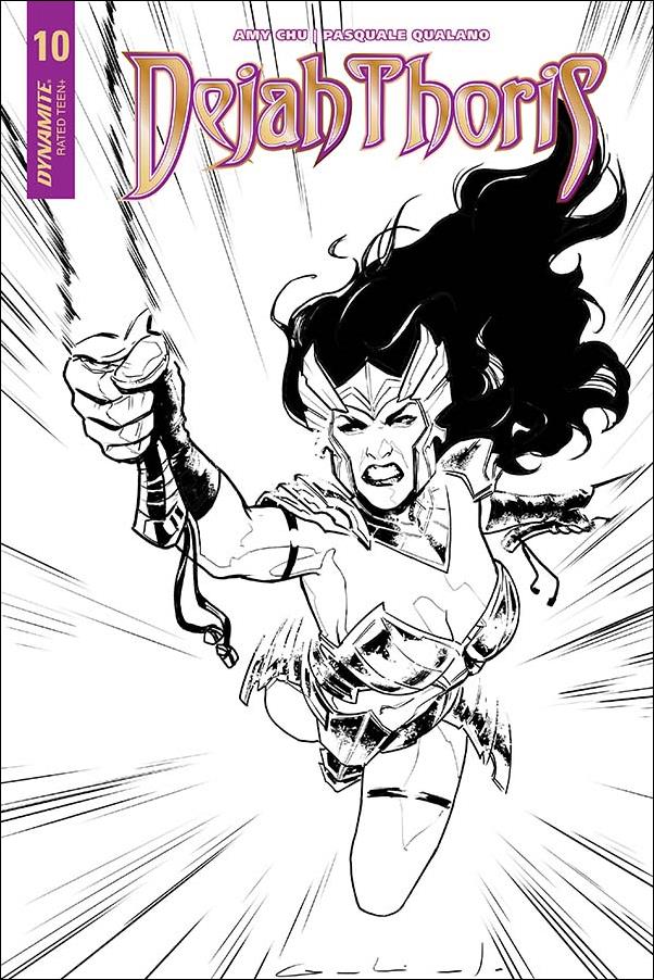 Dejah Thoris (2018) issue 10-D Diego Galindo 1:10 Black & White Cover