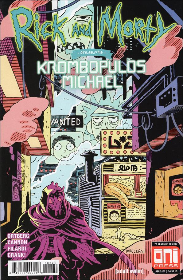Rick And Morty Presents: Krombopulos Michael issue 1-B Andrew MacLean Cover