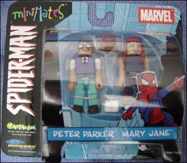 Marvel Minimates (Exclusives) figure 2 Peter Parker and Mary Jane (2003 Summer Conv Excl)