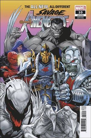Savage Avengers (2022) issue 10-B Geoff Shaw Cover