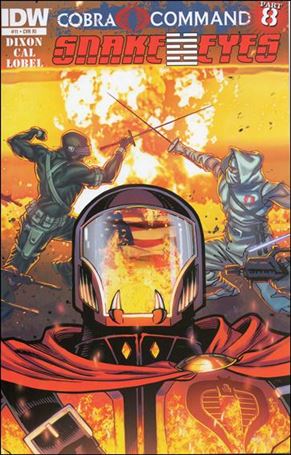 G.I. Joe: Snake Eyes (2011) issue 11-C David Williams 1:10 Cover