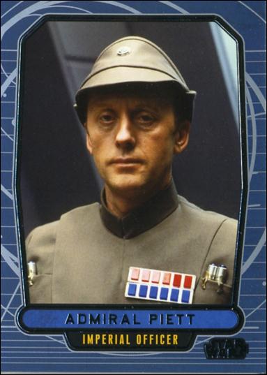 Star Wars Galactic Files (Base Set) card 141 Admiral Piett Imperial Officer