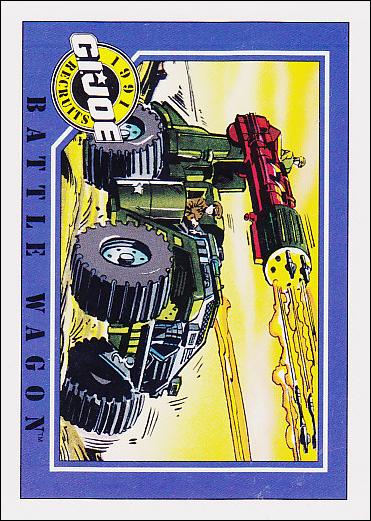 G.I. Joe (Base Set) card 116 Battle Wagon