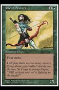 Magic the Gathering: 5th Edition (Base Set) card 292 Elvish Archers