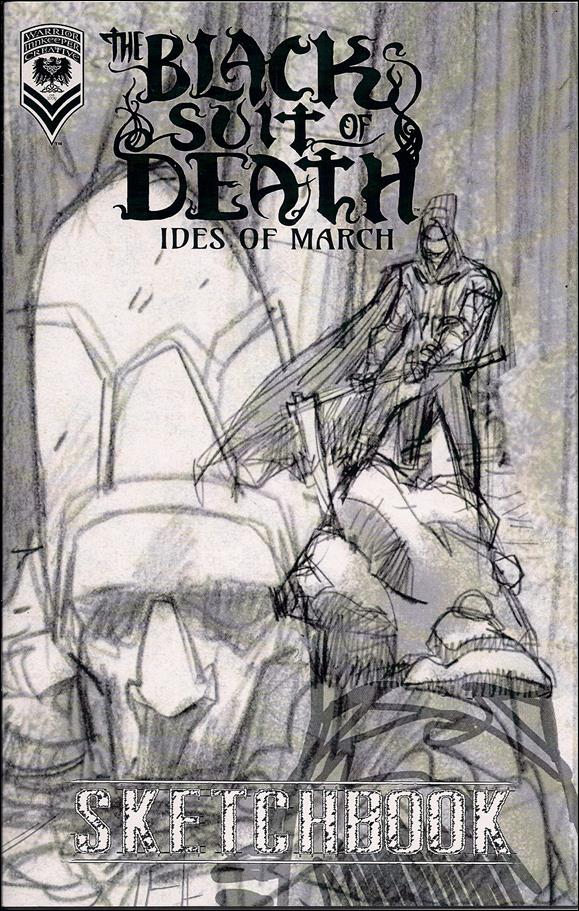 Black Suit of Death: Ides of March Sketchbook issue na Kickstarter reward