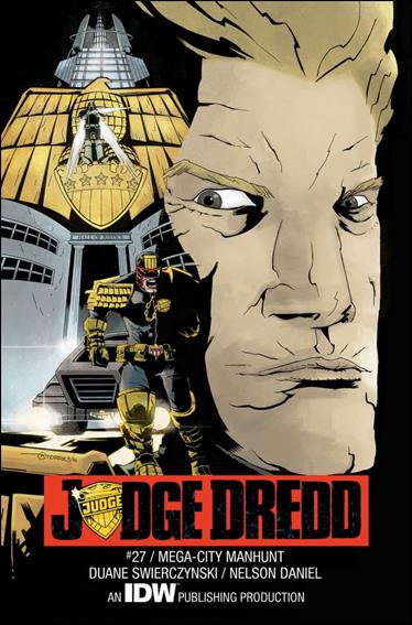 Judge Dredd (2012) issue 27 Mark Torres Cover