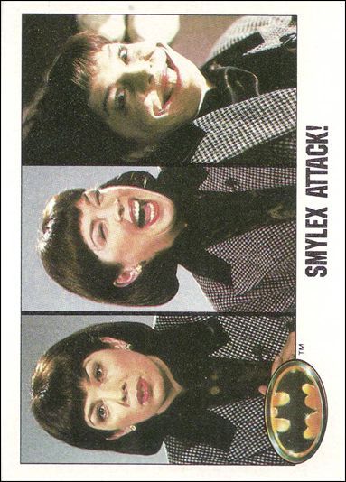 Batman: Series 1 (Base Set) card 63 Smylex Attack!