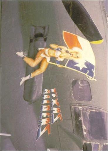 Vintage Aircraft Nose Art (Base Set) card 3 Texas Raiders