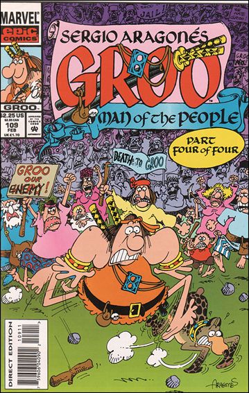 Sergio Aragones Groo the Wanderer issue 109