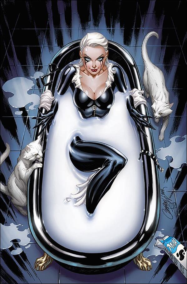 Black Cat (2019) issue 1-SO J. Scott Campbell ComicXposure Virgin Cover