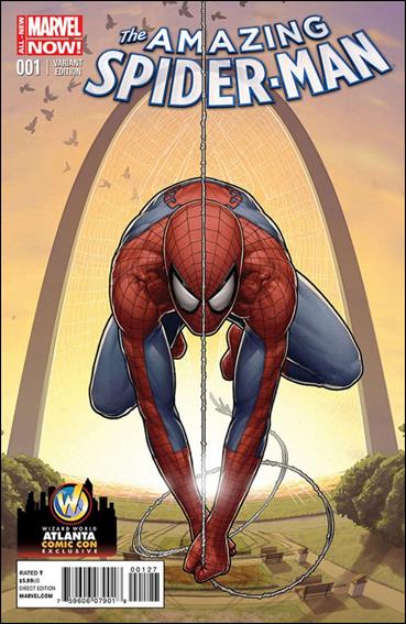 Amazing Spider-Man (2014) issue 1-QI John Tyler Christopher WW Atlanta Cover 1/3000