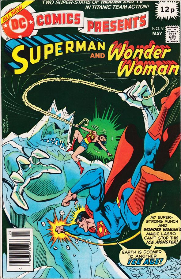 DC Comics Presents issue 9-C UK Price Cover