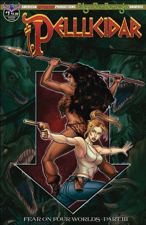 Edgar Rice Burroughs' Pellucidar: Fear on Four Worlds issue 1-B Cyrus Mesarcia Cover