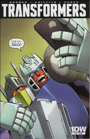 Transformers (2014) issue 44 Andrew Griffith Cover