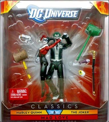 DC Universe Classics (2-Packs) figure 18 Mad Love (Harley Quinn and The Joker)