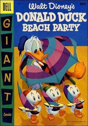 Donald Duck Beach Party issue 3