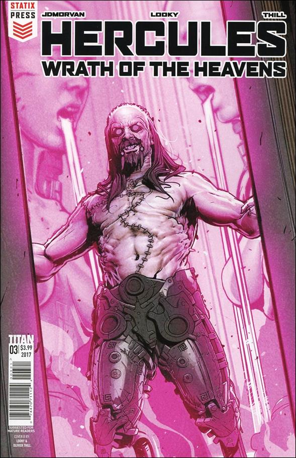 Hercules: Wrath of the Heavens issue 3-B Looky "Eurystheus" Cover