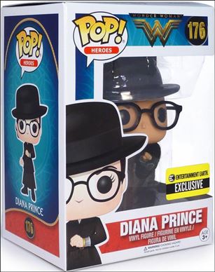 POP! Heroes figure 176 Diana Prince Entertainment Earth Exclusive