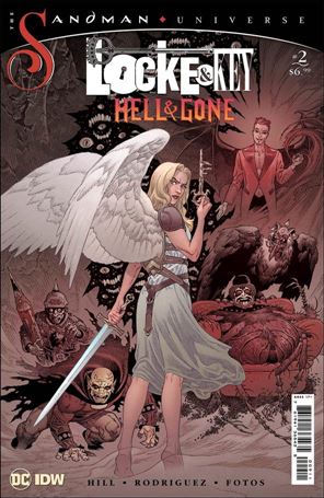 Locke & Key/Sandman: Hell and Gone issue 2 Gabriel Rodriguez Cover