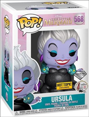 POP! Disney figure 568-E Ursula (Diamond Collection) Hot Topic Exclusive