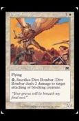 Magic the Gathering: Onslaught (Base Set) card 26-B Dive Bomber - Foil