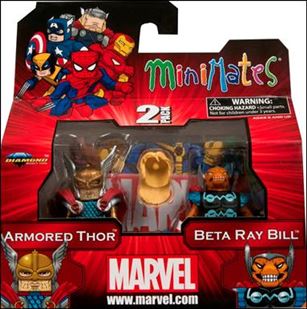 Marvel Minimates figure 122 Armored Thor and Beta Ray Bill