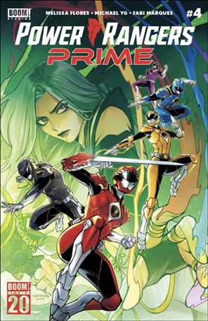 Power Rangers Prime issue 4-J Haining Cover