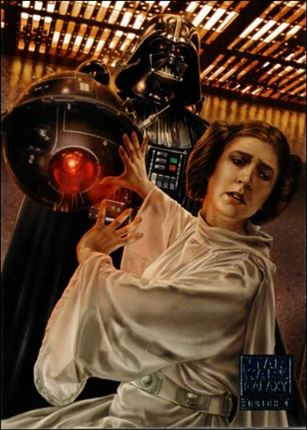 Star Wars Galaxy: Series 4 (Base Set) card 71 The Essential Leia