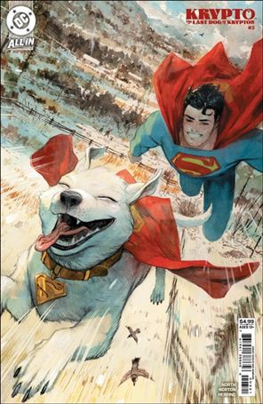 Krypto: The Last Dog of Krypton issue 3-B Niko Henrichon Cardstock Cover