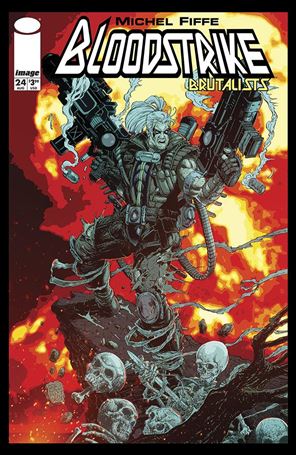 Bloodstrike (1993) issue 24-D Dan Fraga Cover