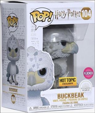 POP! Harry Potter figure '104' Buckbeak (Black Eyes) (Flocked) Hot Topic