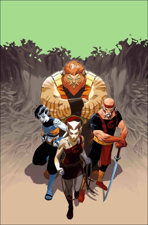 Thundercats: Lost issue 3-K Mark Bagley Virgin 1:15 Cover